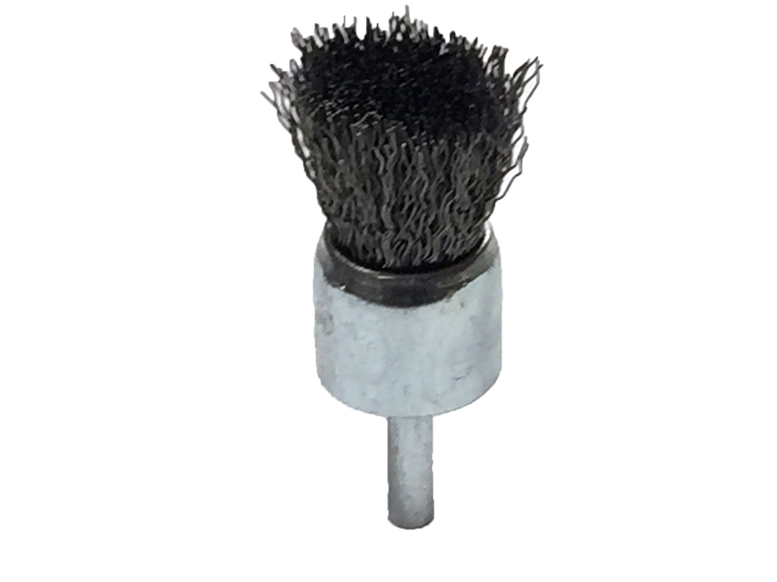 Vortec Pro Stem Mtd Knot Wire End Brushes Carbon Steel 1 in Dia .014 Wire | Larrol Supply Inc